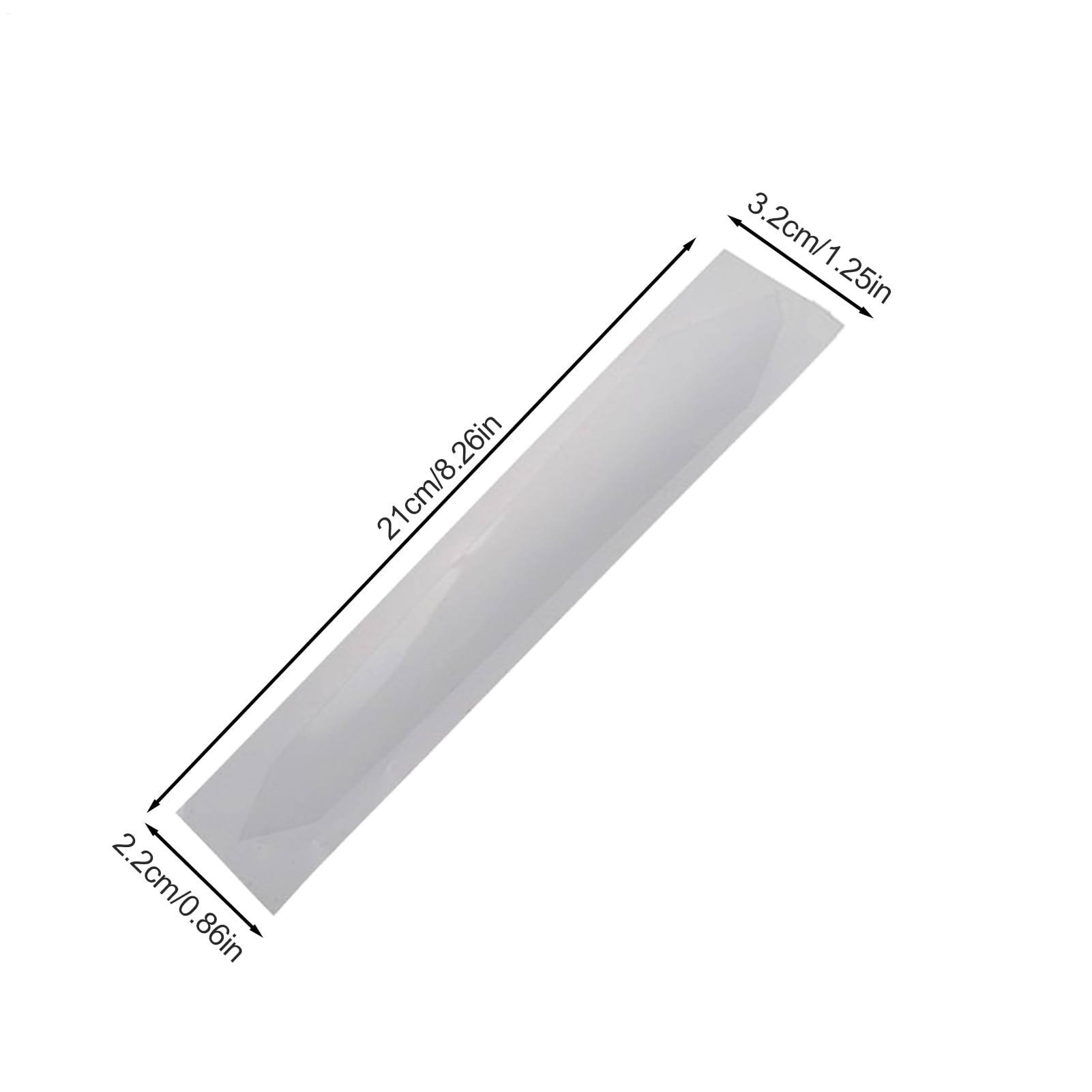 Protection de base de vélo – Protection de cadre adhésive transparente pour VTT et vélo de route, film de protection anti-rayures pour chaînes de vélo, film de protection, 21 cm bouclier transparent