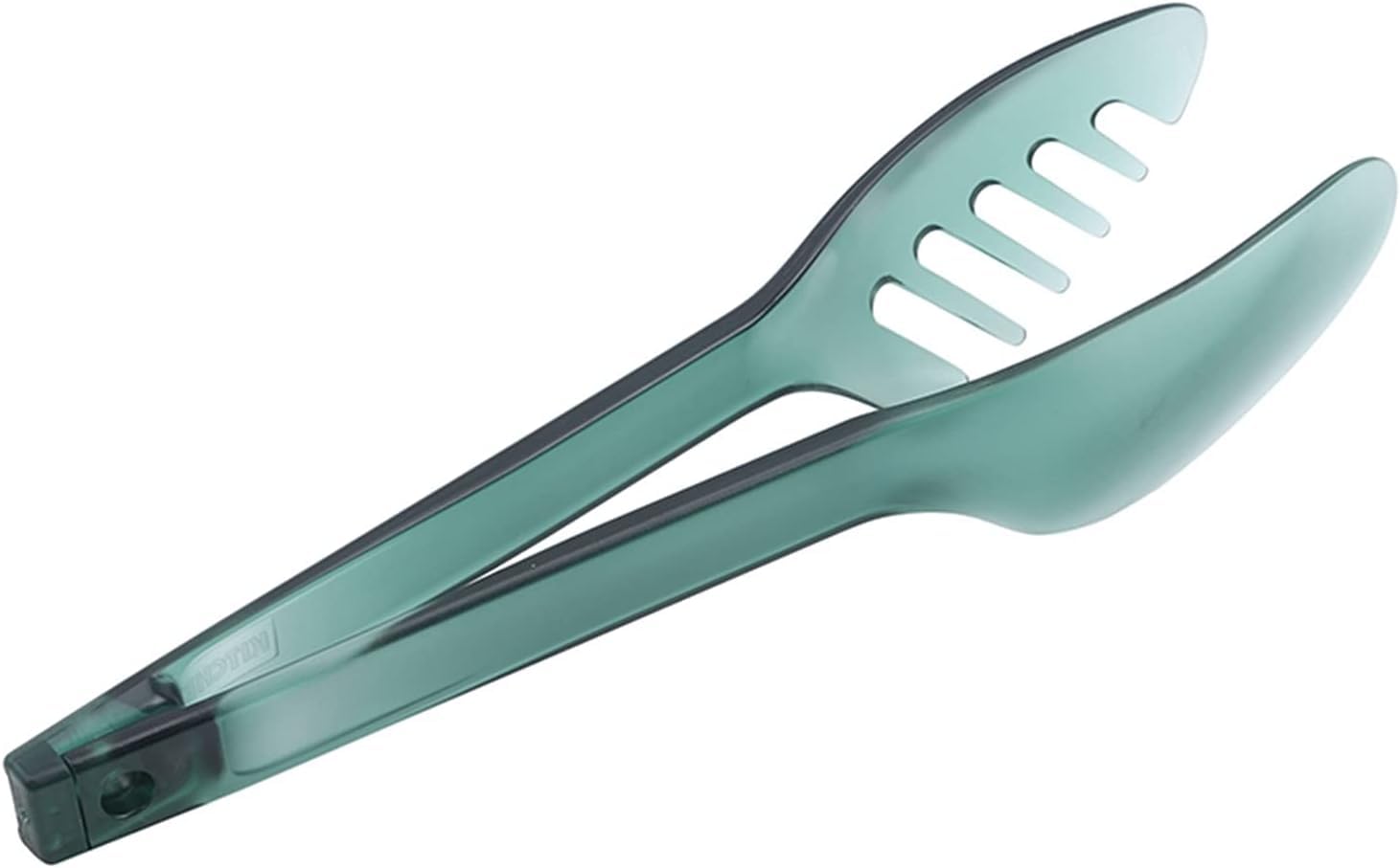 Pince de cuisine en plastique - Ustensiles de cuisine de service pour barbecue, salade, grill, friture - 1 pince de cuisine verte