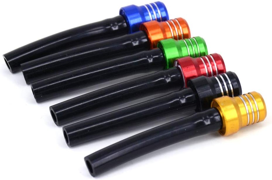 AnXin Breather Hose Gas Fuel Tank Cap Vent Hose Tube CNC Universal For ATV Quad CRF YZF RMZ KLX DRZ Dirt Pit Bike Motorcycle Aluminum Fuel 6 pcs Colorful AnXin Breather Hose Gas Fuel Tank Cap Vent Hose Tube CNC Universal For ATV Quad CRF YZF RMZ KLX DRZ Dirt Pit Bike Motorcycle Aluminum Fuel 6 pcs Colorful