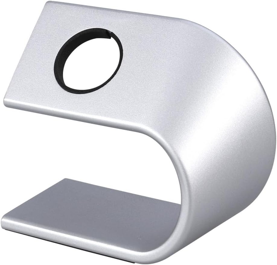 U Shaped Watch Stand Cradle Holder, Metal Charging Dock Platform