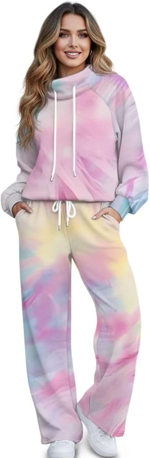 Sweatsuits Women 2 Piece Outfit Set Matching Lounge Sets Fall Outfits 2025 Fashion Winter Clothing Track Suits