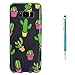 Produktbild Grandoin Galaxy S8 Plus HandyHülle, Süßes Muster Transparent Ultra Dünn Weiche TPU Silikon Schutz Handy Hülle Handytasche Etui Schale Schutzhülle Case Cover für Samsung Galaxy S8 Plus - Kaktus
