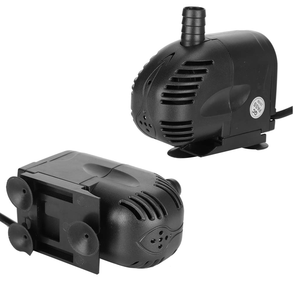 Bomba De Fuente 600L/H 12W Agua Sumergible Tanque Peces Succión Inferior Filtración Acuario Para Estanque Hidropónico Y Patio Trasero 220-240V Enchu