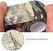 Dancepandas Vendaje Camuflaje, 12 Piezas Adhesivo Autoadhesivo Vendas en elástico,Fijación Vendajes(5 *...