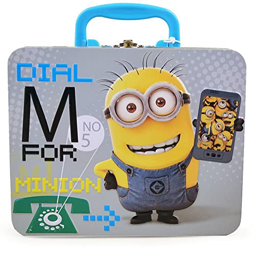 Minions Movie 48 Pc Puzzle Tin With Handle #TOP1