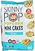 SkinnyPop Mini Popcorn Cakes, Sea Salt, 5 Ounce