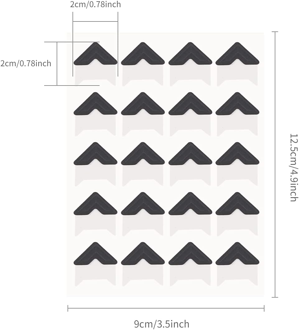 GOONAVI 10 Sheets 240 Pcs Shiny Green Photo Corners Mounting Self Adhesive for DIY Photo Album Journal : Electronics