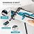 VEVOR Manual Tile Cutter, 48 inch, Porcelain Ceramic Tile Cutter with Tungsten Carbide Cutting Wheel, Infrared Positioning, Anti-Skid Feet, Durable Rails for professional installers or beginners