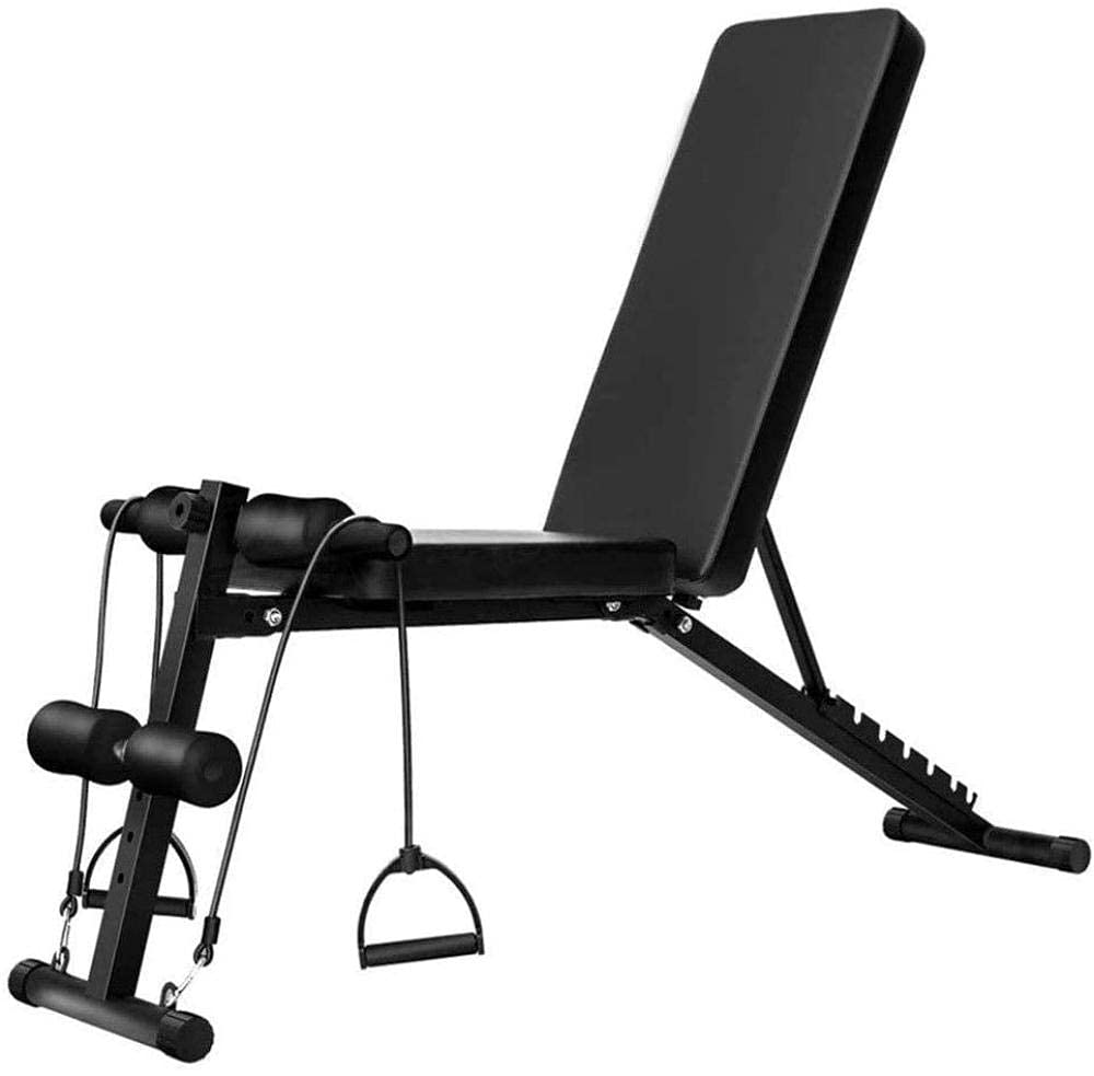 SaryEdge Adjustable Weight Bench,Foldable Sit-ups Fitness Equipment Unisex Fitness Bench Multifunction Dumbbell Stool Abdominal Muscle Plate Exercise Aid Abdomen Exercise Bench P,