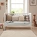 Tutti Bambini Sprung Cot Mattress 140 x 70 cm - Hypoallergenic, Breathable & Wipeable Baby Mattress for Travel Cot & Crib, Soft & Supportive Home & Travel Cot Mattress (140 x 70 x 10 cm)