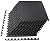 BalanceFrom Puzzle Exercise Mat with EVA Foam Interlocking Tiles, Black