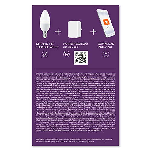 Ledvance Smart Lampadina LED Zigbee Candela, E14