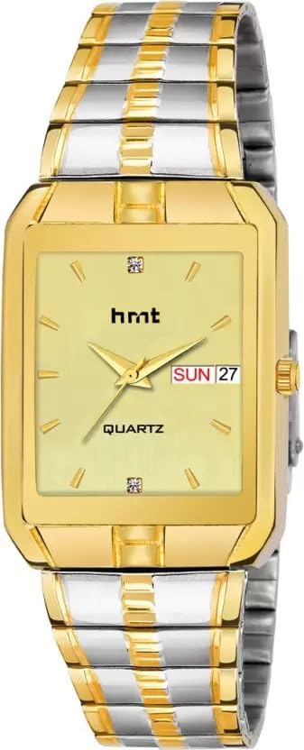 DEXEMLatest 2023 Designer Stylish Analog Wrist Watch for Mens and Women (Golden)