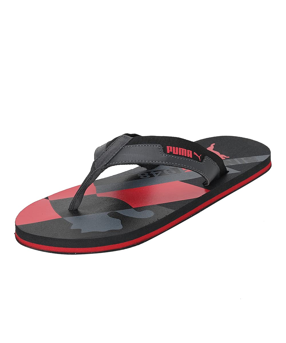 Puma Mens Gypsum 5 Dark Shadow-Puma Black-High Risk Red Flip Flop -7 UK (38532101) (B09CYQ91H5) Amazon Price History, Amazon Price Tracker