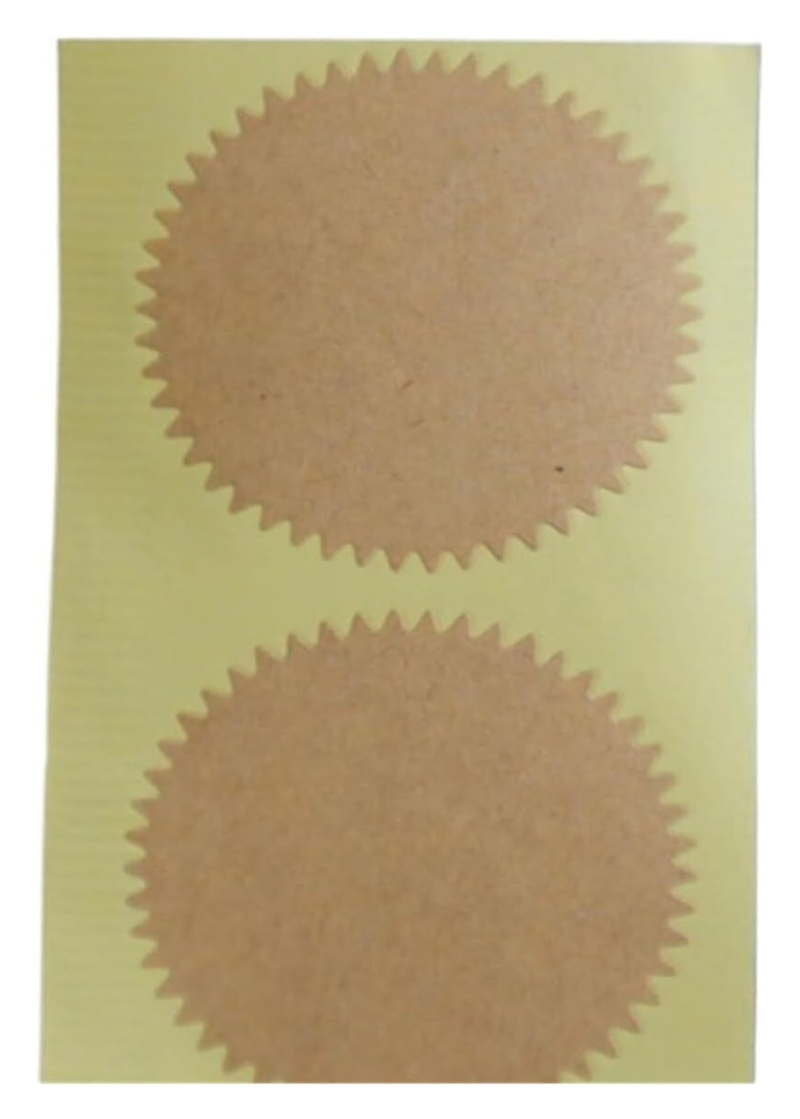 Etiquetas adhesivas para grabar sin romper el papel, pegatinas de 45 mm Bruin 7