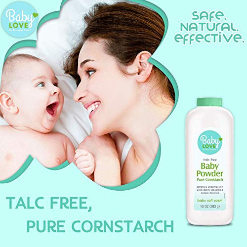 Baby Powder, Pure Cornstarch, 10-Oz. #TOP1
