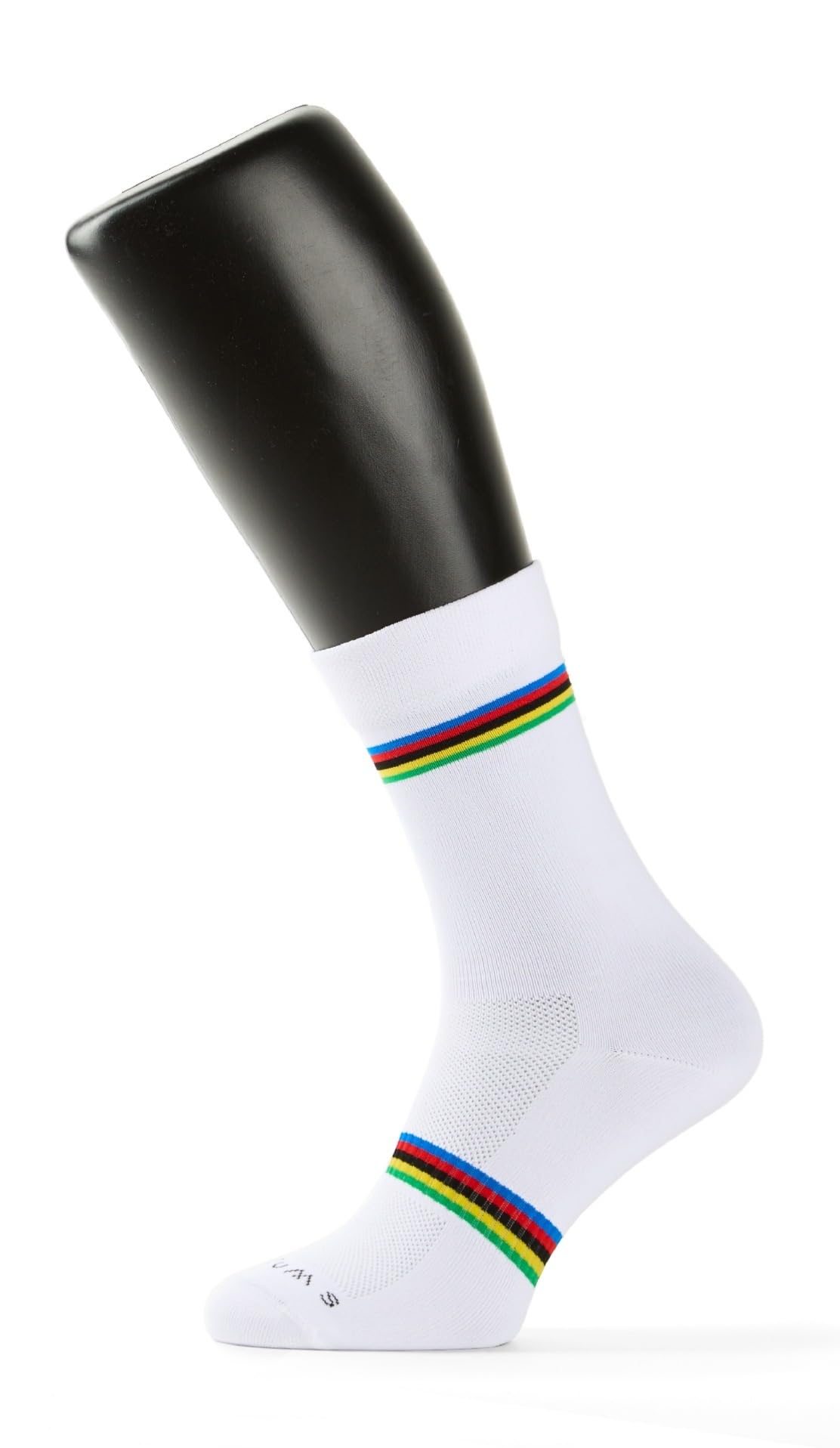 Calcetines de Ciclismo transpirables, diseño Arcoíris
