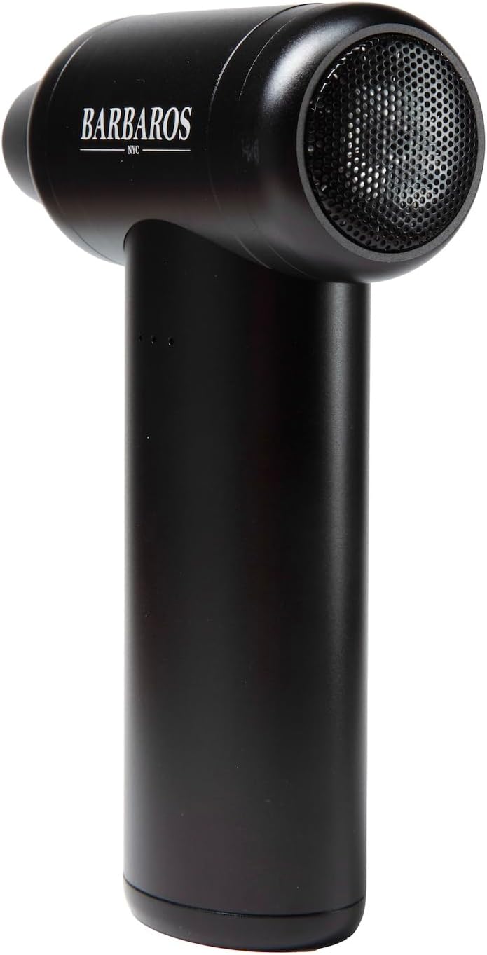 BARBAROS GT Air Blower & Duster with Charging Stand (Black)