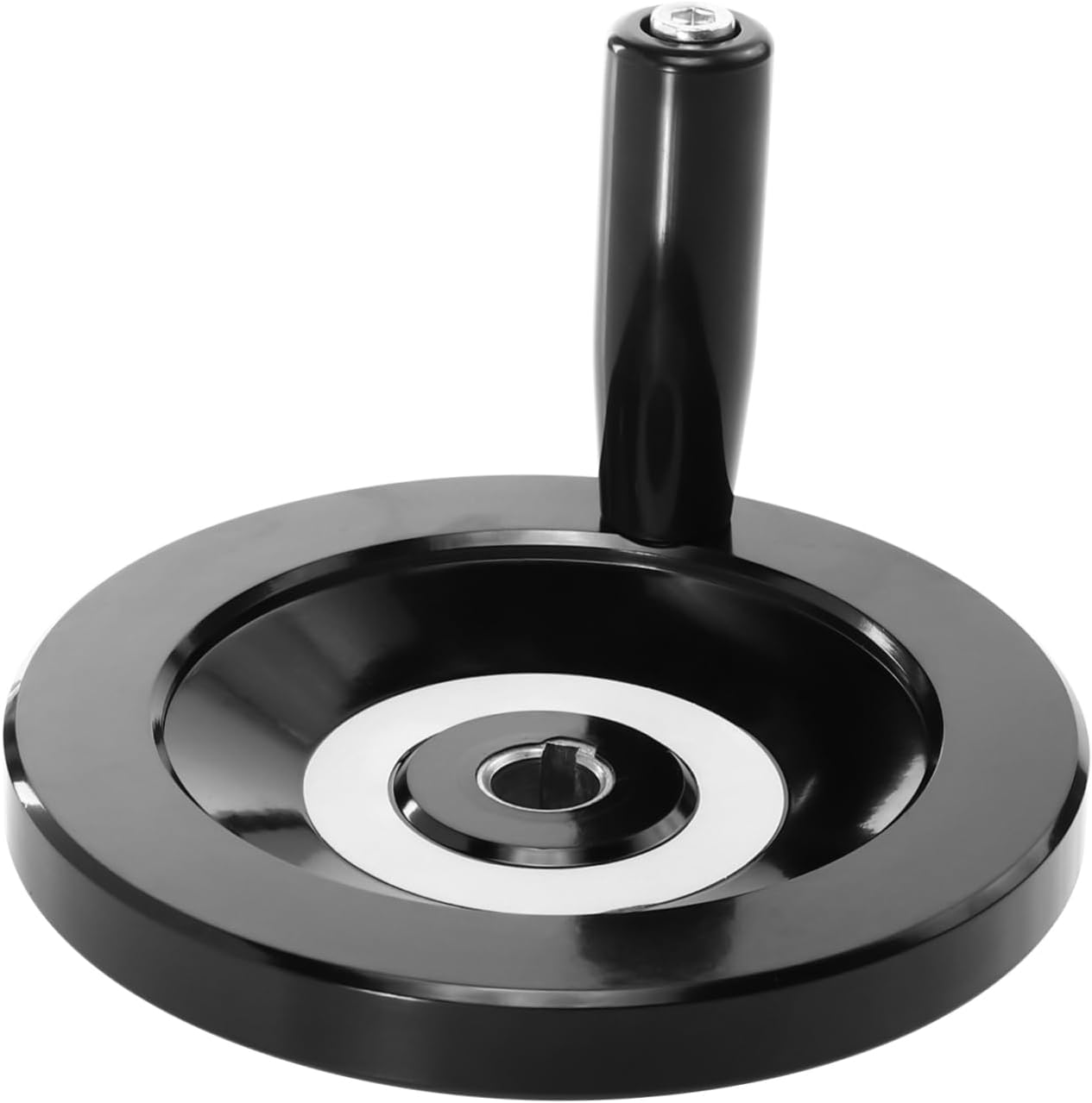 Round Hand Wheel Revolving Handle for CNC Machines High Strength Mechanical Tool Disassemble Wheel Ergonomic Design for Easy Assembly and Comfortable Use
