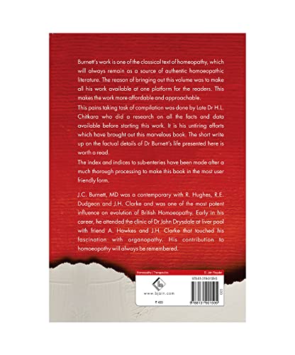 The Best of Burnett: Materia Medica, Therapeutics and Case Reports: Materia Medica, Therapeutics & C