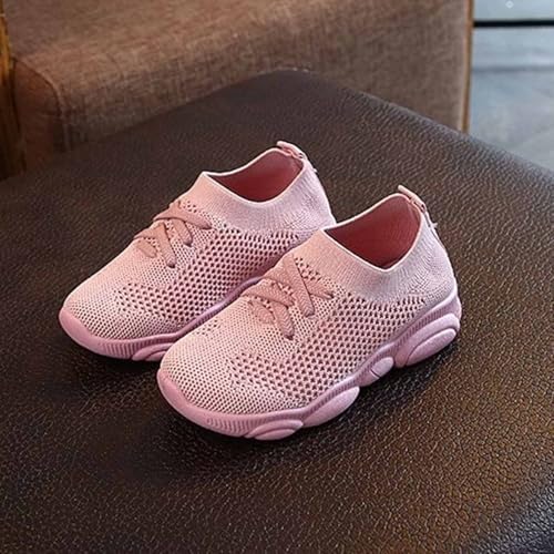 Girls Sneakers Spring Children's Breathable Mesh Casual Shoes for Kids Boys and Girls Soft Soled Footwear for4