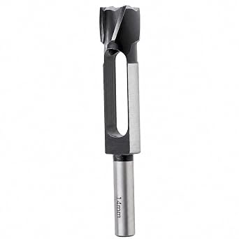Carbon Steel Wood Plug Cutter Tenon Dowel Cutting Tools Drill Bit for Woodworking Furniture Making Carpentry Tool 0.55 Inch 14mm
