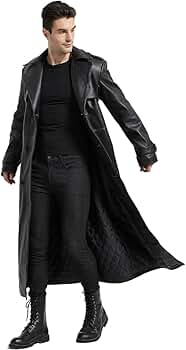 ジャケット・アウター nullus ECOLEATHERHOLLOW PLACKETLONG COAT ASYMMETRICAL WOOL COAT EARTH GREEN – NO/FAITH STUDIOS