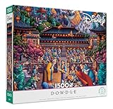 Ceaco - Disney - Dowdle - Mulan The Face in The Mirror - 1500 Piece Puzzle for Adults - Challenging and Perfect for Game Nights - Finished Puzzle Size 38.5 x 26.5