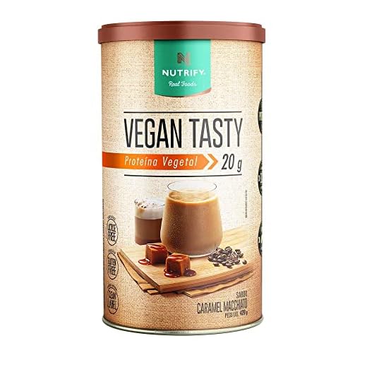Nutrify Proteína Vegana Vegan Tasty Caramel Macchiato 420G
