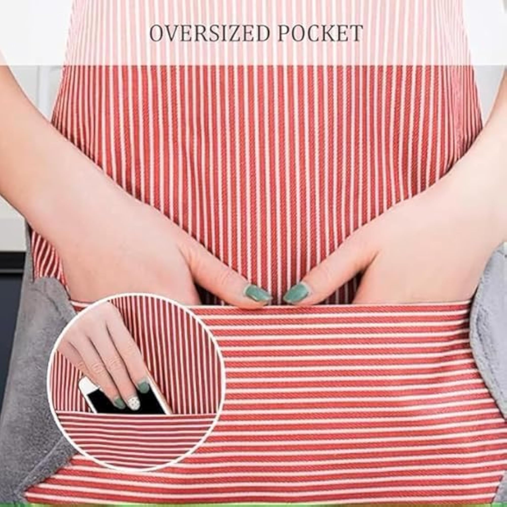 Adjustable Waterproof Chef Apron with Pocket