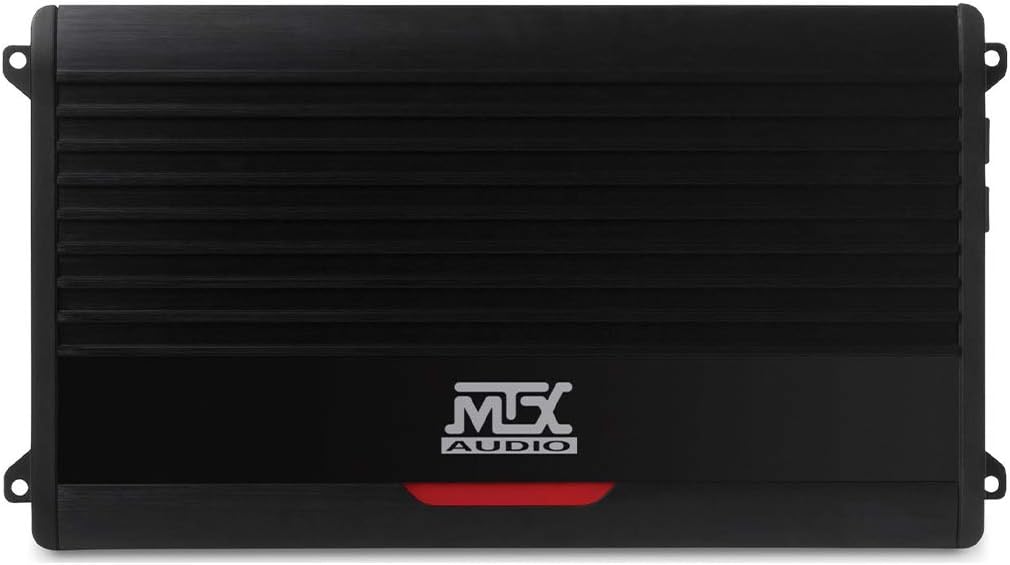 MTX THUNDER1000.1 Class D 1000 Watt RMS Mono Block Compact Vehicle Stereo Sound System Amplifier w/Selectable Bass Boost, & Variable Subsonic Filter