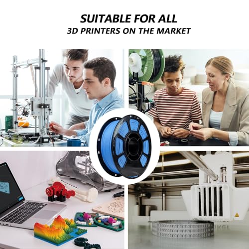 Image of iBOSS Matte PLA Plus Filament Dark Blue 1KG, 1.75mm 3D Printer Filament Dimensional Accuracy + /- 0.02mm, 1kg Carboard Spool (2.2lbs) for Most FDM 3D Printers
