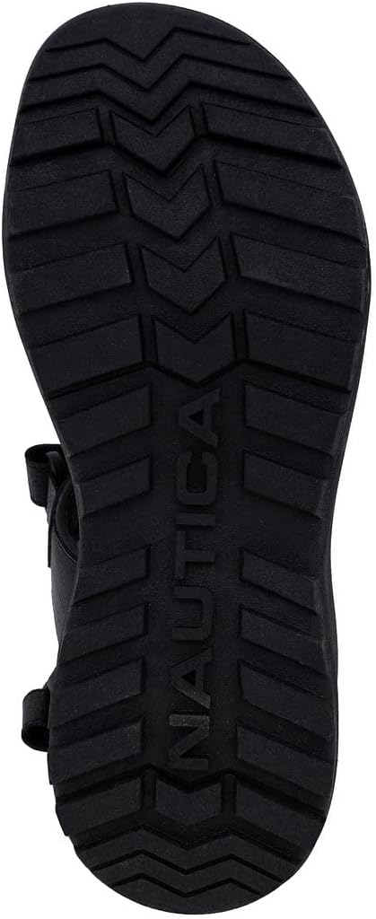 Nautica Men's Athletic Sport Sandals – Adjustable Strap, Comfortable Open-Toe Hiking & Walking Sandals with Cushioned Sole