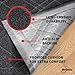 SlipToGrip Universal Door Mat, Plaid Design - Black, 35 x 23 - Anti Slip, Durable & Washable, Outdoor & Indoor Floor Welcome Mat Door Mat Entry -Rug for Garage, Patio, Front Door, Dust Absorbent