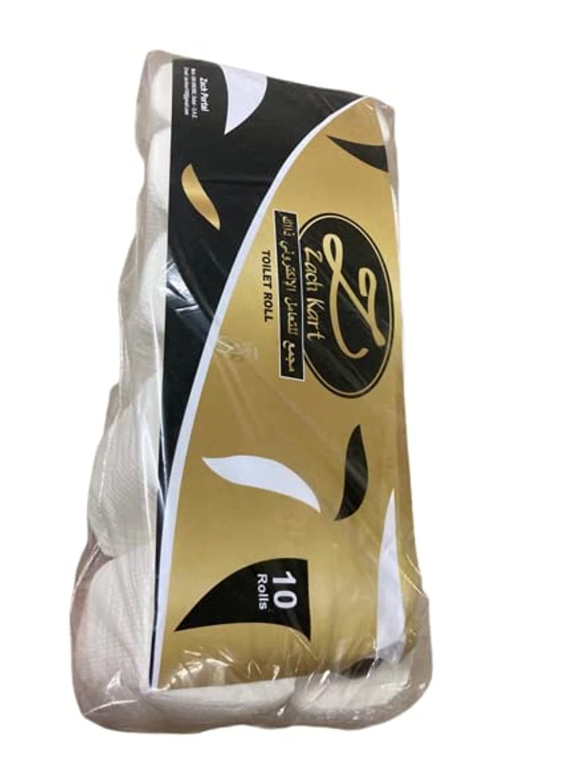 Zach Kart Toilet Rolls Toilet tissue paper roll, 2 Ply, Toilet Paper Roll Pack Of 10