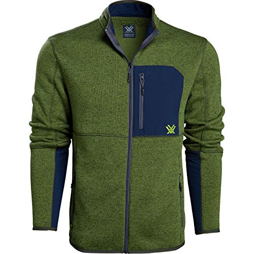 Vortex Optics Anchor Point Fleece Full Zip Jacket - Mayfly - Small