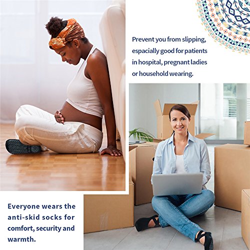 Ozaiic Yoga Socks for Women Non-Slip Grips & Straps, Ideal for Pilates, Pure Barre, Ballet, Dance, Barefoot Workout Ozaiic Yoga Socks for Women Non-Slip Grips & Straps, Ideal for Pilates, Pure Barre, Ballet, Dance, Barefoot Workout