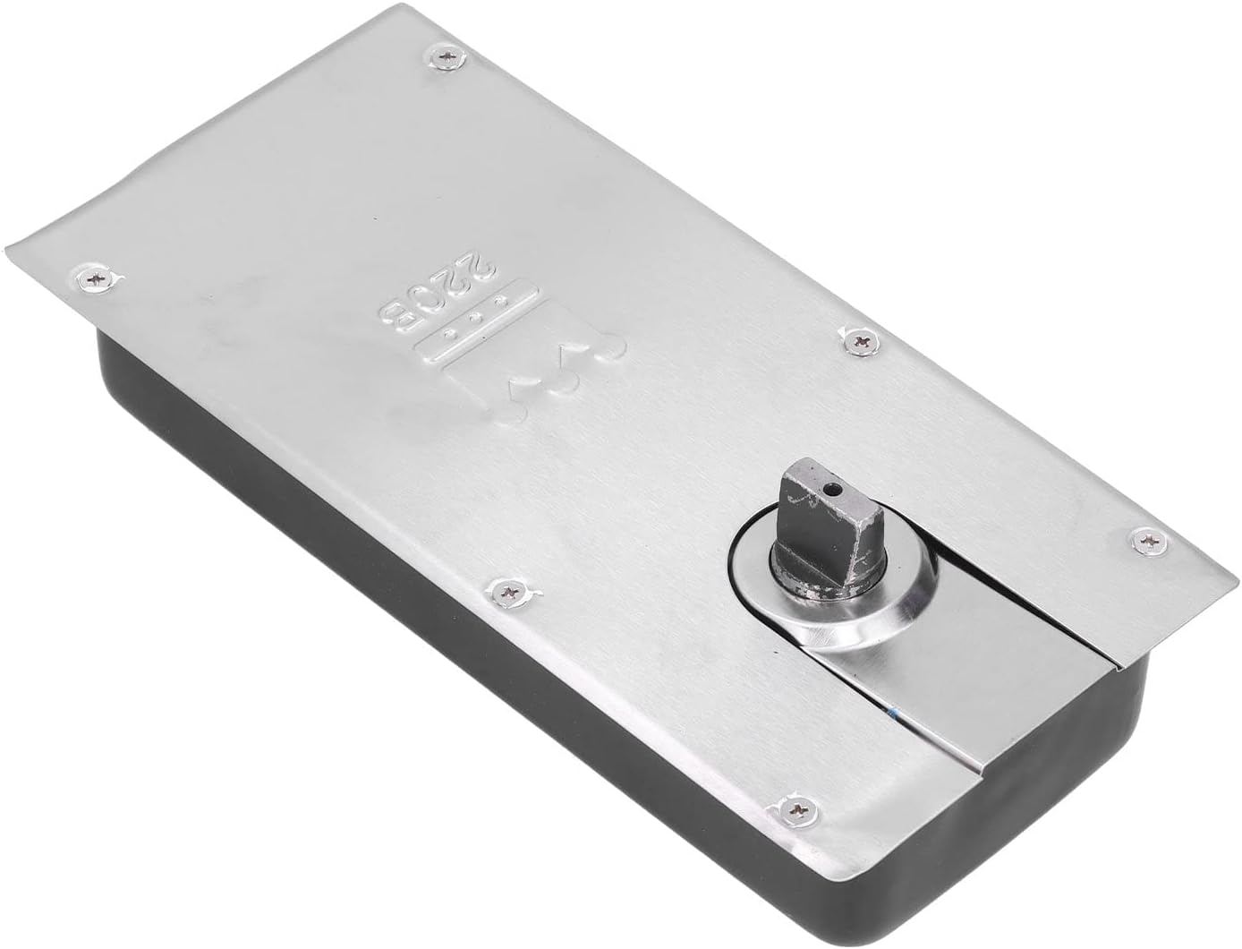 Acouto Floor Spring Hinge Door Closer - 2 Way Open Floor Spring Hydraulic Buffer Ground Hinge Glass Door Closer Weight 110KG - Heavy Duty Commercial Tools &