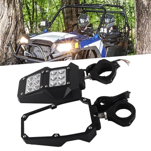 KIT 2 RÉTROVISEURS LED SPOT + CLIGNOTANTS ORANGE 40W