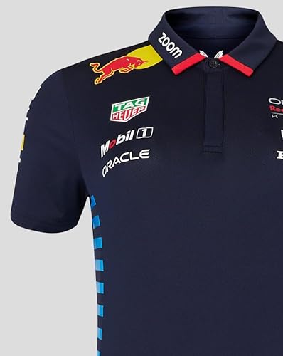 Camisa polo feminina Red Bull Racing F1 2024 Team, Céu noturno, XXG
