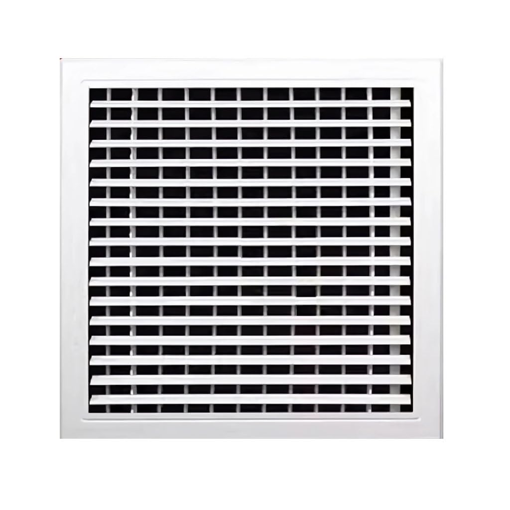 Griglia di ventilazione a parete in ABS | Dimensioni multiple bianche for armadio da cucina, guardaroba, bagno, garage: ventilazione(400x400mm)