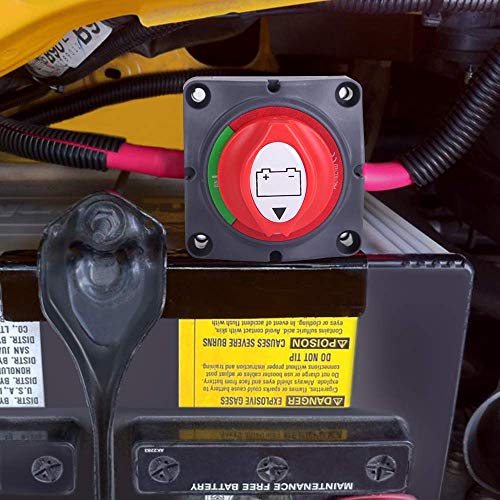 Master Switch Batterij 12V/24V - Batterij Afgesneden Schakelaar - Master Batterij Isolator Disconnect Switch Auto… - Afbeelding 7