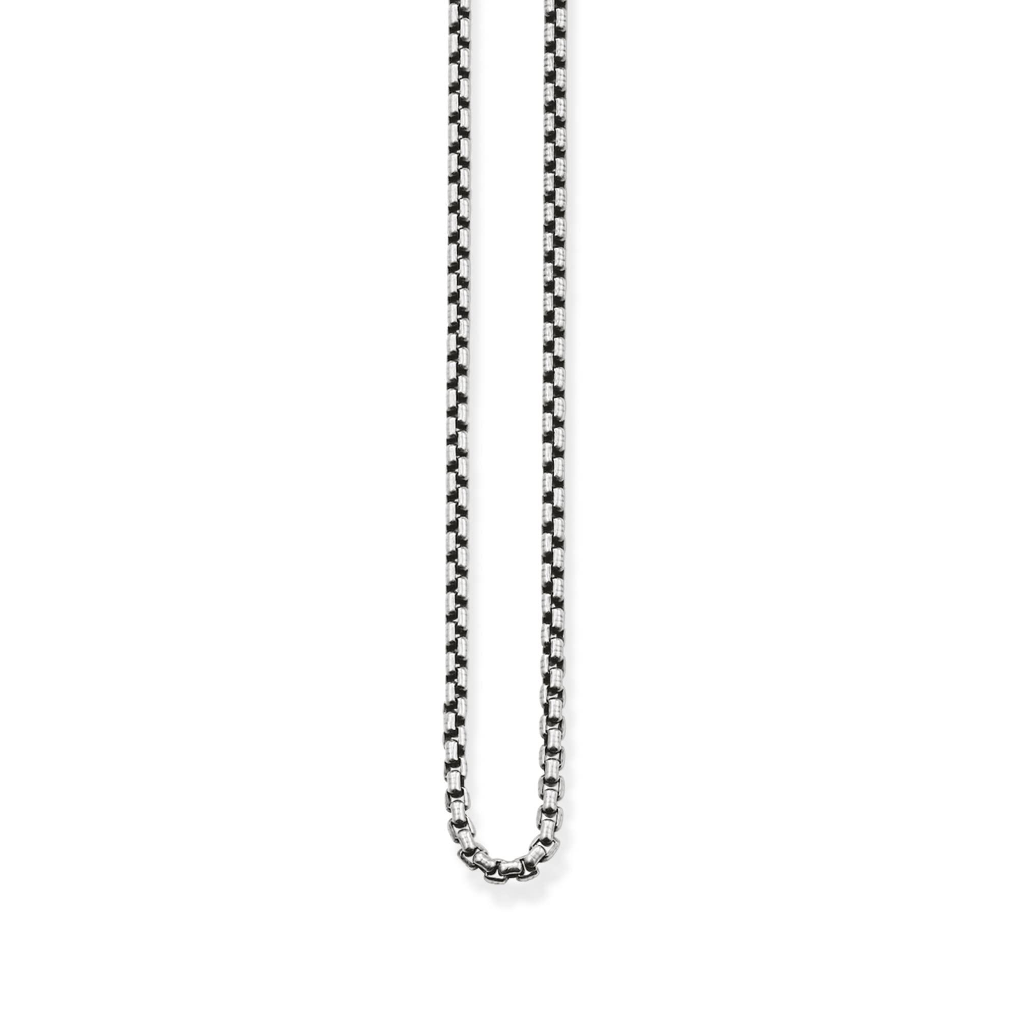 Thomas Sabo Venezia chain blackened chain 925 Sterling Silver, Blackened