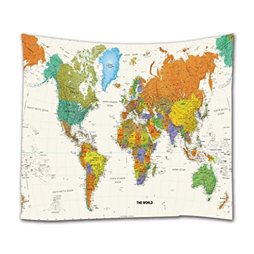 Urban Outfitters World Map Tapestry An Fabrics