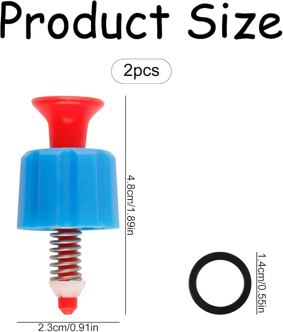 2PCS Sprayer Explosion-Proof Safety Valve – Pressure Relief Valve for Garden Sprayers, Easy to Install and Replace, Ideal for Lawn and Garden Sprinklers