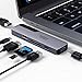 Produktbild Selore&S-Global USB C Adapter für MacBook Pro/MacBook Air 2020 2019 2018 USB C Dockingstation mit Dual HDMI 7-in-2 USB-C-Hubs mit 2 HDMI, 2 USB 3.0, SD/TF Kartenlesern und 100W PD Anschlüssen