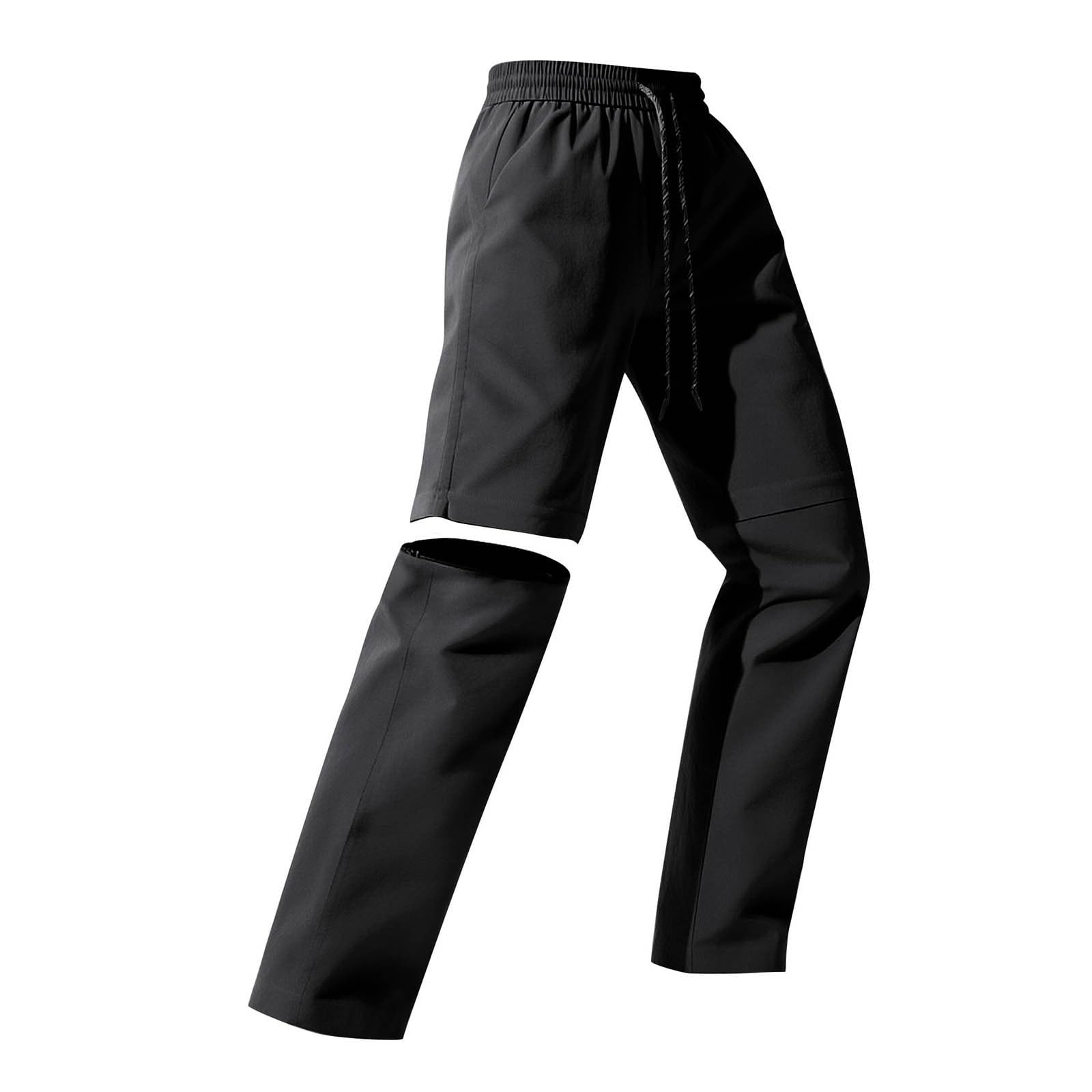 Générique Pantalon De Randonnée Convertible Femme, Jambes Amovibles, Léger, Séchage Rapide, Pantalon Cargo Extérieur, Short Réversible, Poches pour Marche et Activités Outdoor - 4