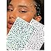 Self Adhesive Face Gems for Makeup, Festival Jewels, Hair Gems, Rhinestone Stickers for Face, Eye, Makeup, Body (mixcolor_6pcs)