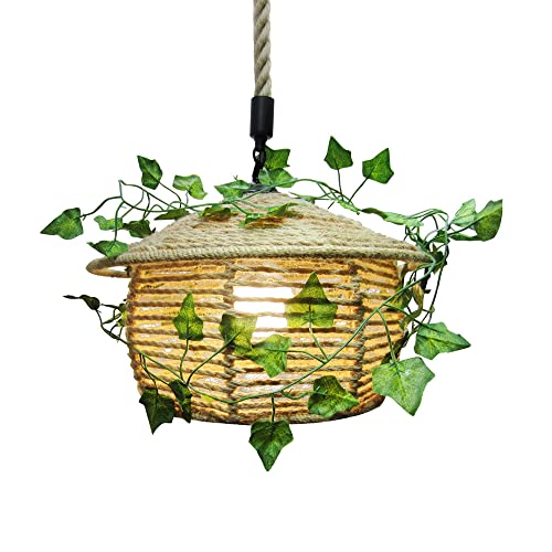 Lampe suspendue nordique en chanvre pour illuminer votre bar ou restaurant avec charme