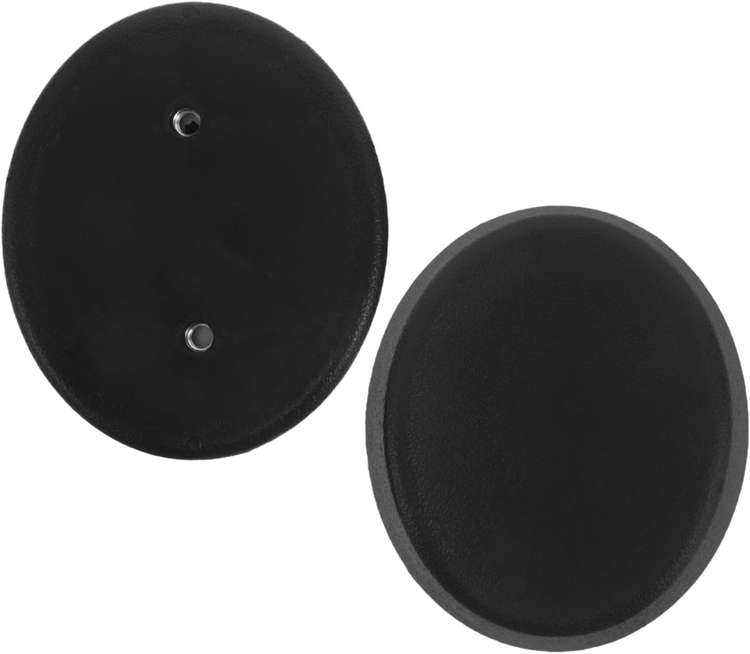 2pcs Stationary Exercise Equipment Hand Rest Hard Supports, Black